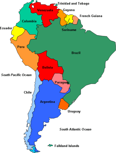 Atuamos em todo o continente!